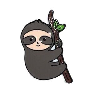 Sloth Enamel Pin